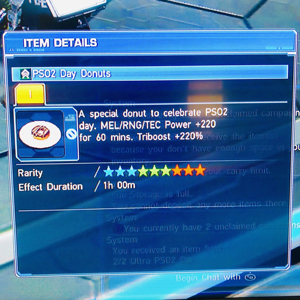 fredongames's tweet photo. Nothing better than kicking off a Saturday morning with some (PSO2 Day) Donuts! #nomnom #pso2global #pso2day https://t.co/BGwnbraNb7