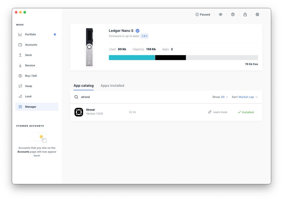 lucianmincu's tweet photo. A new @Ledger app version for @ElrondNetwork has been released! 🔐

What’s new? 
- Buffer length adjustments for transaction data
- Fix gas fee display calculation on device

You can find v1.0.10 in Ledger Manager.

Thanks @Ledger team for support 🙏🏻
$EGLD #hypergrowth100 Day 40 https://t.co/sfHyDW0Pcr