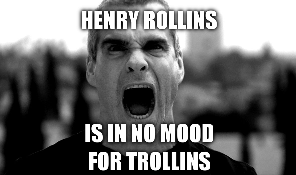 Happy 60th birthday to Henry Rollins, from one black coffee enthusiast to another 