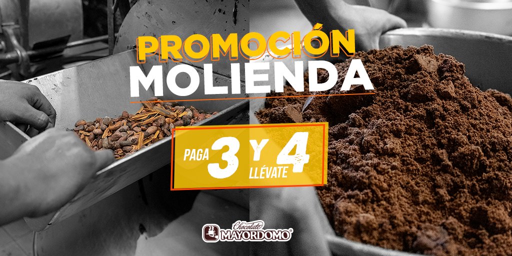 Ven por tu molienda de la semana y disfruta del rico sabor de Mayordomo en una taza. Promoción válida en nuestras sucursales de la Cd. de Oaxaca! 
Haz tu pedido por WHATSAPP aquí:
 📨👉🏼 wa.me/529515161619

#ChocolateMayordomo #Chocomio #Oaxaca #Tasty #Tradición #Chocolate