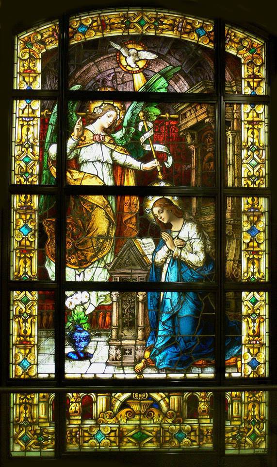 Stained Glass Zealot on Twitter "The Annunciation https//t.co