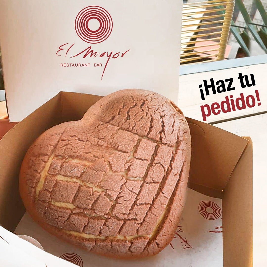_elmayor's tweet photo. ¡Realiza tu pedido y sorprende a esa persona especial con una dulce concha de corazón!🥰

Los pedidos se realizan un día antes, por teléfono: (55) 57047580. 
Concha sencilla $80 y rellenas de até con queso $120
Media aprox. 19 cm
 #14defebrero #DiaDelAmorYlaAmistad https://t.co/liHj8D0Ns0