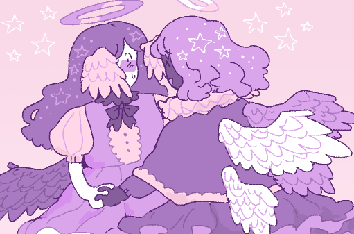 starbagey's tweet photo. #sapphicshare hi im stella im a he/him lesbian and uhhm. girls😳

i also released a little rpgmaker game with a lesbian-exclusive cast last year, if youre into that sort of thing https://t.co/lXh8oDG4Fz https://t.co/55KjlX8a3u