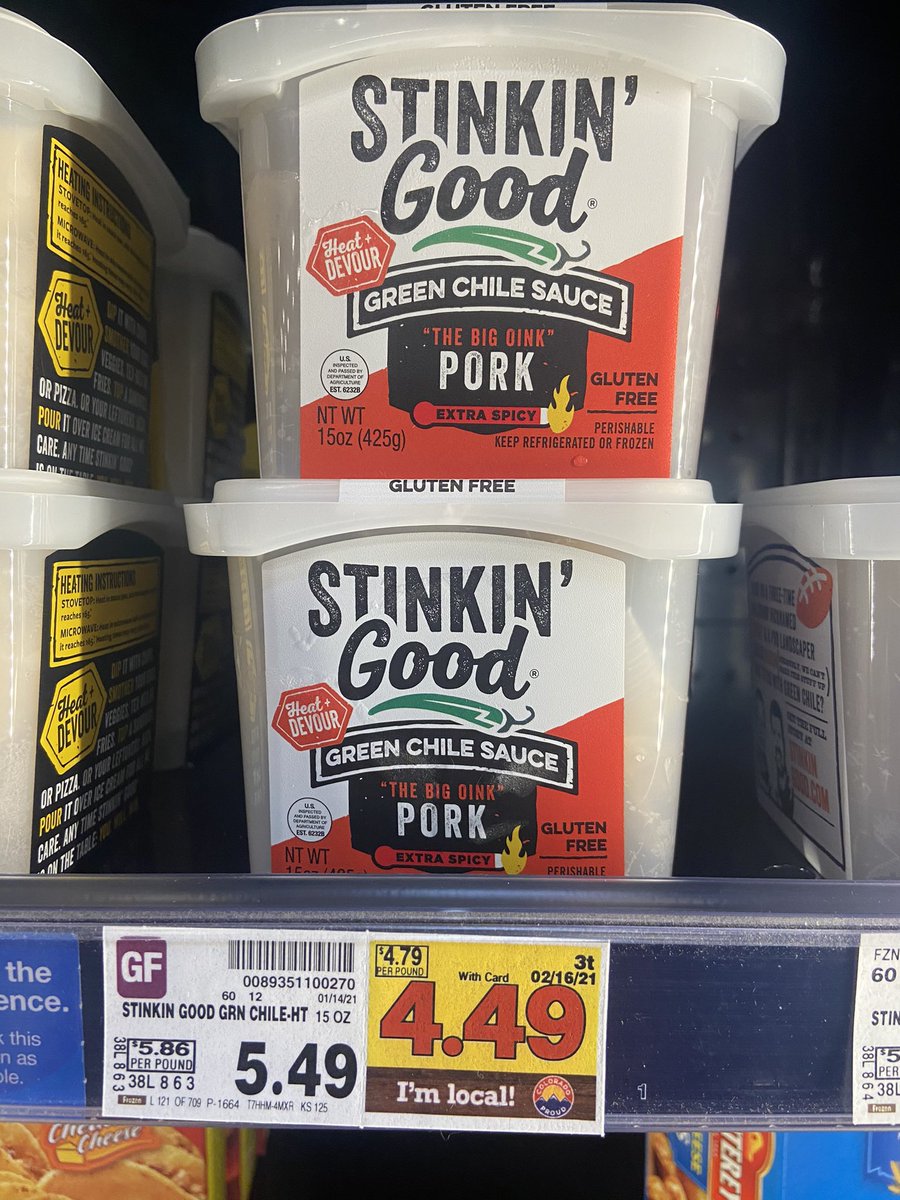 markschlereth's tweet photo. It’s the last weekend that all of our products are on sale in King Soopers!  Frozen Hispanic Food section. 😀😋 https://t.co/mJu0IRsYKo