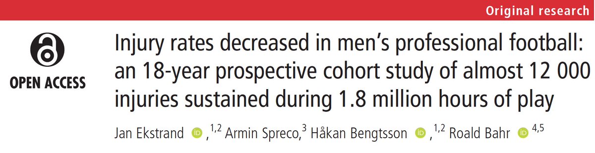 British Journal of Sports Medicine (BJSM) tweet media
