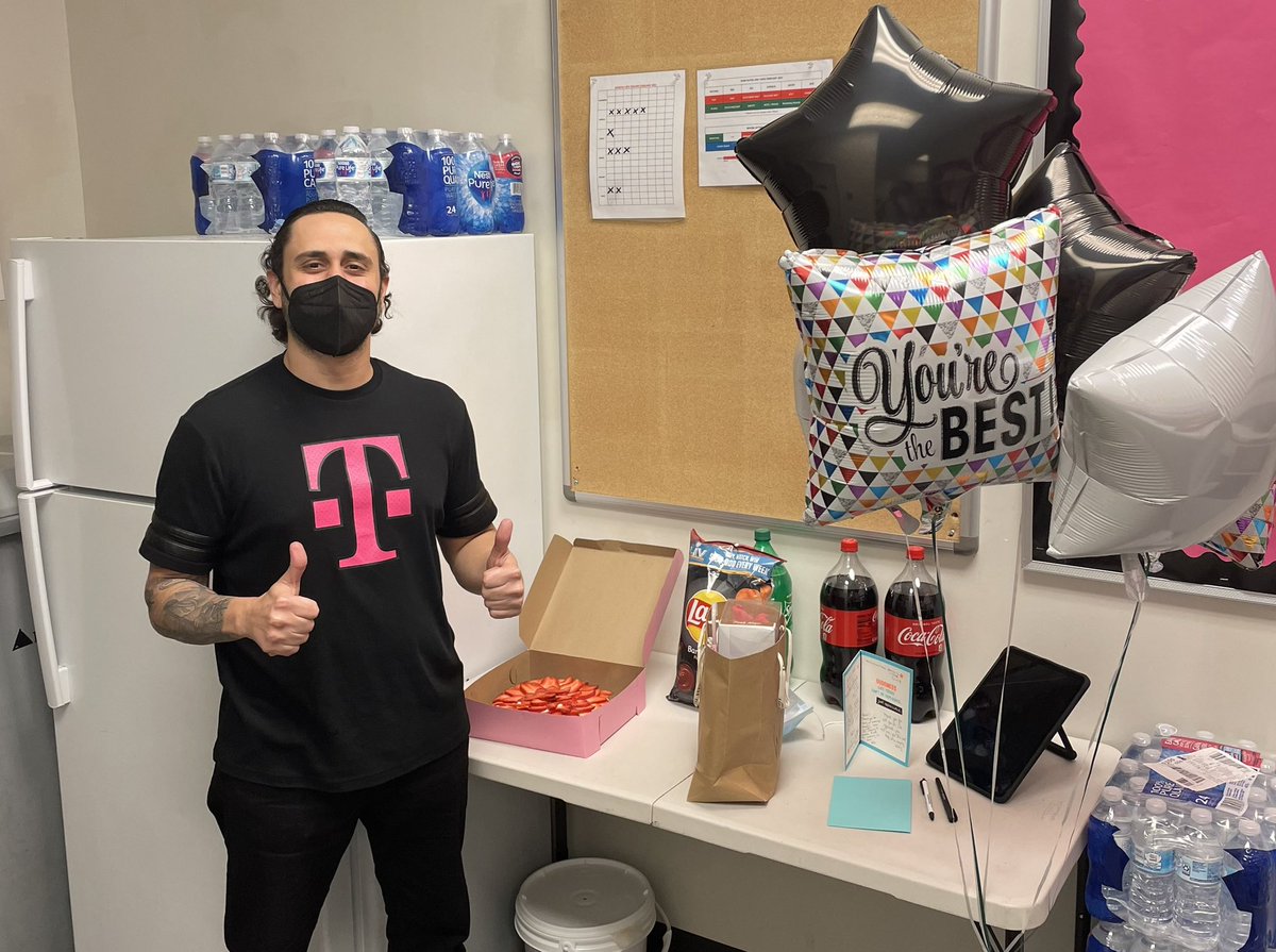 Today is my last day working at KMP, my team surprised me with some love! Love this team for all the hard work and dedication they’ve shown and I wouldn’t be the leader I am today without them pushing me to be better! Excited to see you guys at the top of the leaderboard!