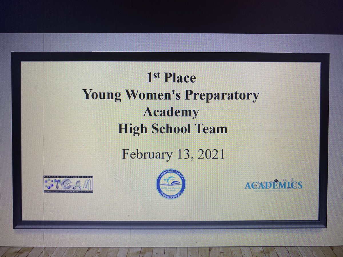 MDCPSRobotics's tweet photo. We congratulate the students and the whole @YWPAMONARCHS family for earning 1st place π in the High School Division of our @MDCPS Inaugural @VEX Robotics Programming Challenge! #RoboticsIsTheLanguageOfSTEAMInMDCPS @MDCPSSTEAM @STEMDesignation @MDCPSAcademics https://t.co/YJm0WEClJn