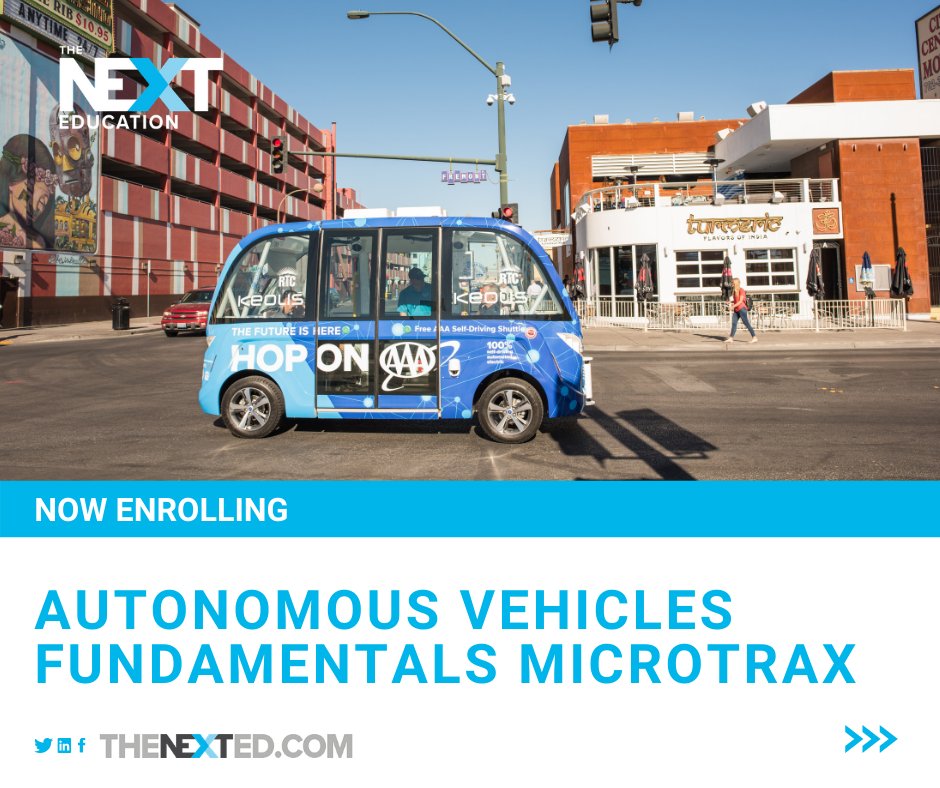 The_NEXT_Ed's tweet photo. Autonomous technologies are accelerating the pace of change, long-term competitiveness and transportation accessibility. 
 
 Register now at https://t.co/UstU7bsS9n https://t.co/LkQTbSx9kA