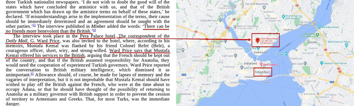 While some scholars like Andrew Mango helped Turks to create a cult of Ataturk in west by mentioning how keen he was to serve British empire/west.In Turkey the followers of the same cult promoted him 4 being anti-imperialist (supposed to be Anti-Britain & US isn't it?)= Hilarious