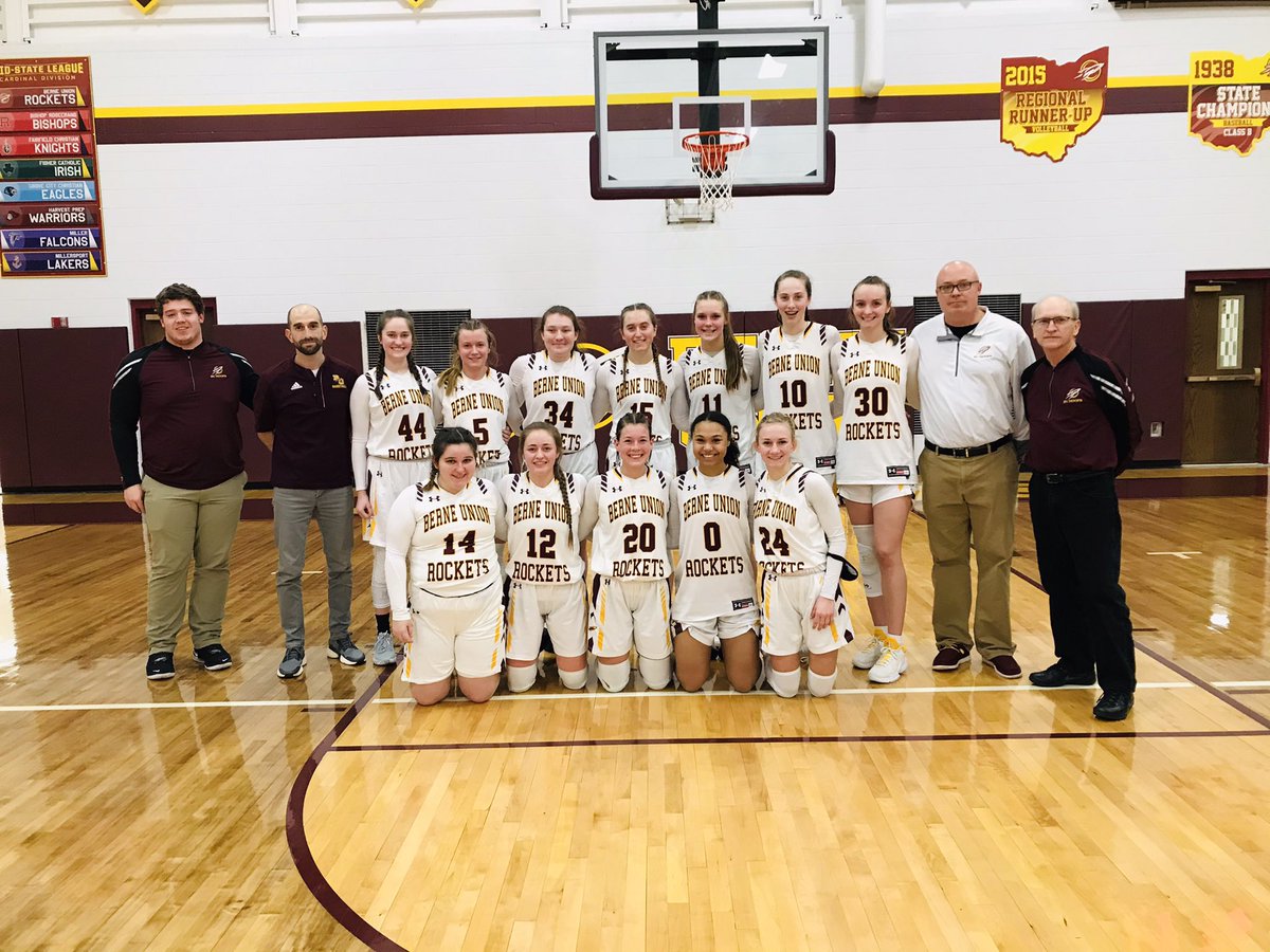 Congrats to Berne Union girls basketball team. Back-to-back undefeated Mid-State-League-Cardinal Division Champions. @LadyRocketsBB @D_SNIVELY <a href="/Isabellakline30/">Isabella Kline</a> <a href="/E_Blevins15/">Emily Blevins</a>