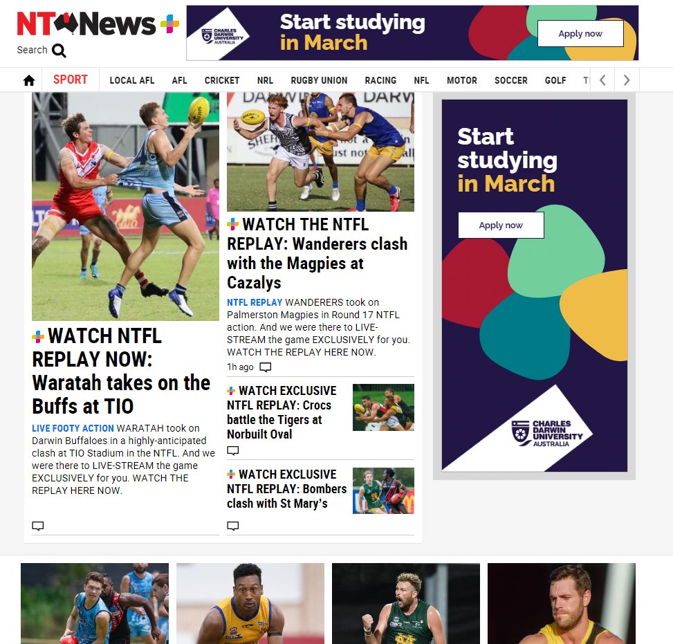 Sadly a totally  #BallsOnly  @TheNTNews Sunday sports splash 0/8  #WomenInSport  #Diversity What even is that? 