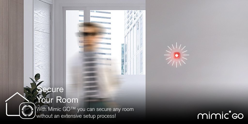 themimiq's tweet image. You can take Mimic GO anywhere you go and secure any room without an extensive setup process! 🧳

#smartmimic #mimicgo #securityonthego #security #iot #smartalarmsystem #smarttracker #smarttech #portablealarm #hometech #anywhere #anytime #oneclickpeaceofmind #alarmsystem
