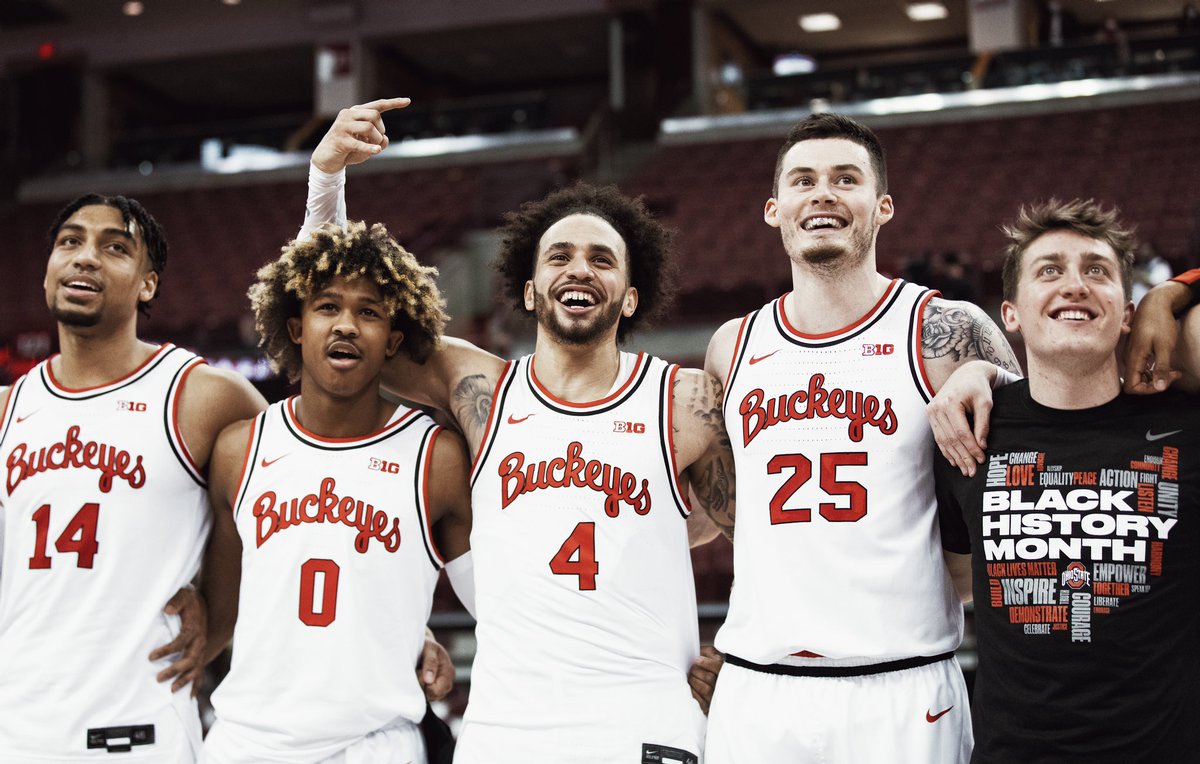 OhioStateHoops's tweet photo. Enjoying every moment 😁 https://t.co/zEyLnFVd4o