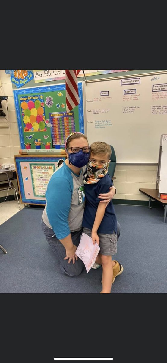 When you get sweet notes from former  students, it makes the job soooo worth it. 💗 #teachersmakeadifference