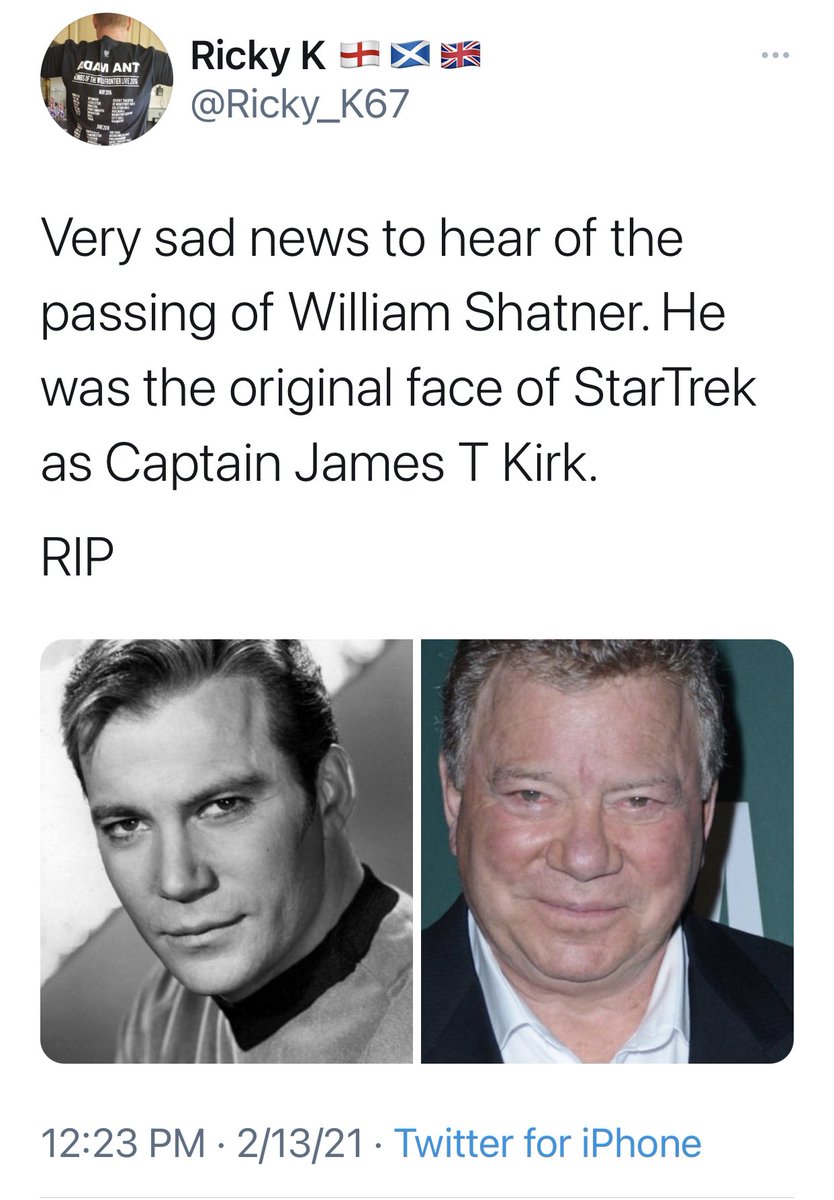 WilliamShatner's tweet image. 😩He was such a super spectacular person!!!😭😖😣☹️🙁😕😟😩🥺🤨🤔🧐😳🤪 Don’t you love trolls? 🙄🤷🏼‍♂️