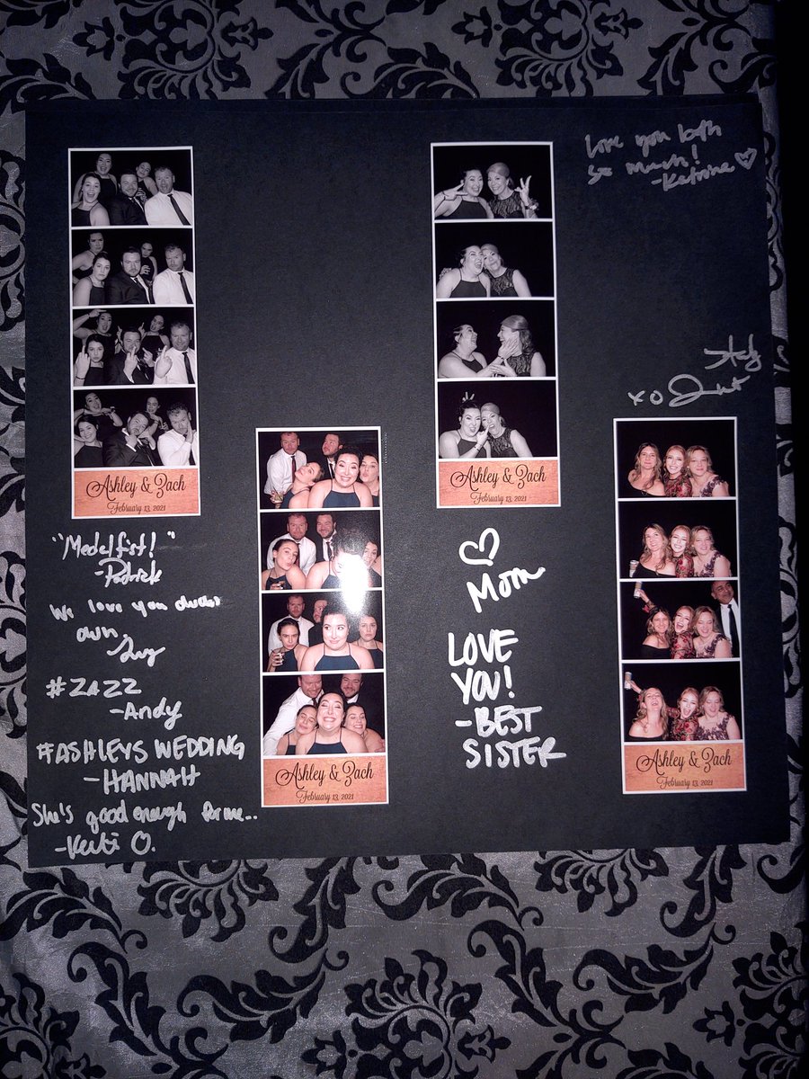 ColPhotoBooth's tweet image. Our scrapbook service is THE BEST way to remember everyone who attended your wedding reception. Put it on your coffee table and enjoy for years to come! #columbusphotoboothcompany