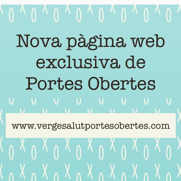 Nova pàgina web per a les portes obertes per al curs 21-22. Consulta aquesta publicació a l'Instagram de <a href="/vergesalut/">Verge de la Salut</a> instagram.com/p/CLPeF-5gG4z/…