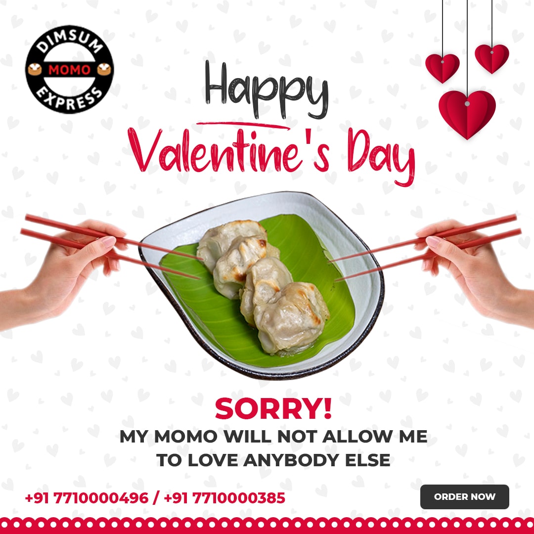 DimsumMomo's tweet photo. This Valentine's Day, show your #love towards your favorite #food. Enjoy our delicious Momos near your location.
Order Now: https://t.co/FdBOChWCBQ
#ValentinesDay #valentinesday2021 #HappyValentinesDay #HappyValentinesDay2021 #foodlover #MOMO #Dimsum #DimsumMomoExpress #Mumbai https://t.co/dHZq1kGOwq