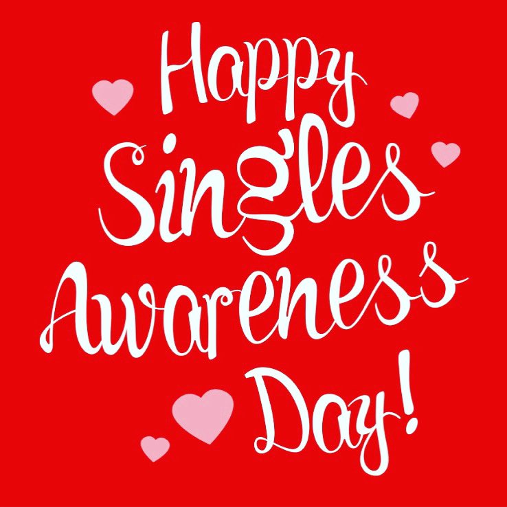 Happy #singlesawarenessday #myfunnyvalentine #singlelifeproblems #singlelifebelike #valentines