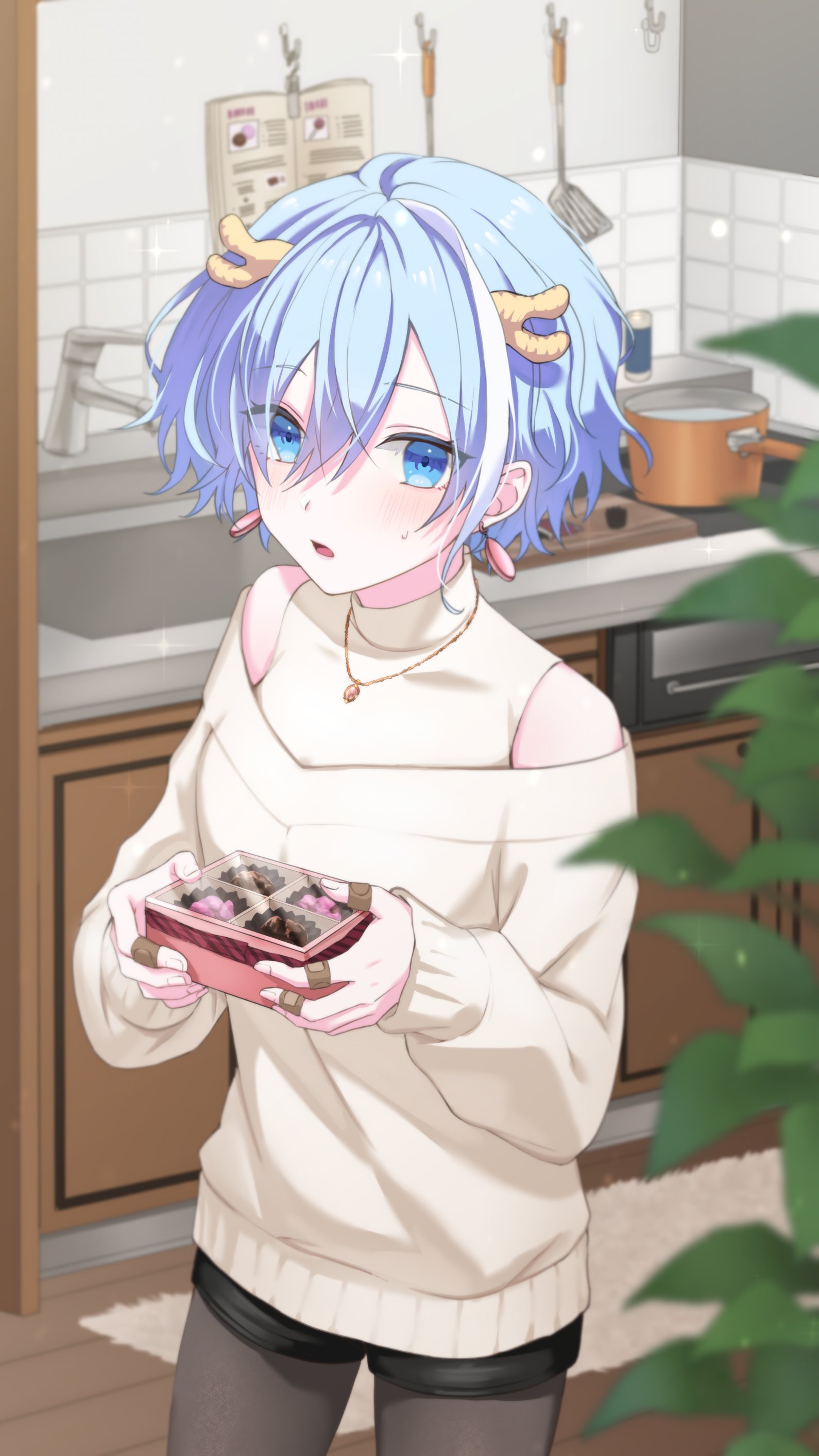 ヒサメ 混血のカレコレ Happy Valentine バレンタインデーなのでチョコを作りました めちゃくちゃ時間かかったし ちょっと手怪我しちゃったけど 味は美味しい はずです 笑 ちゃんとオシャレな箱にもいれたので それっぽくはなりました 後は渡す