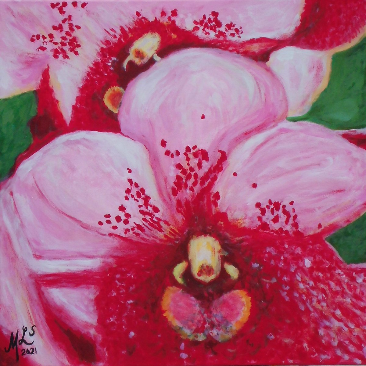MoLeyva1's tweet photo. Title: WALING2.1
A semi-impressionism oil painting on stretched canvas size 50×50cm.
It is also now included in my portfolio website:
https:// https://t.co/oU0B3kMciL
#floral #walingwaling #flower #orchid #homede #art #impressionism #dubai #selftrained #emergingartist #moleyva https://t.co/riiN62s9fd