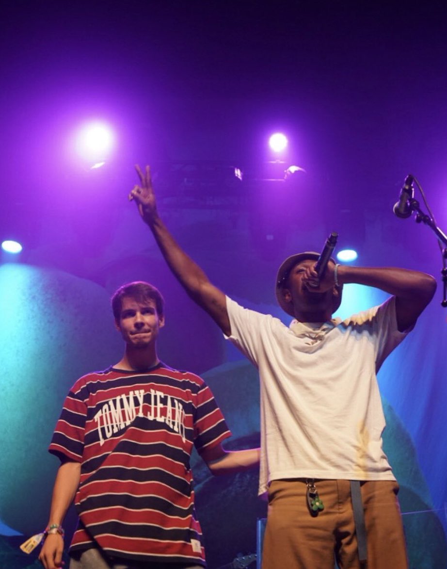 itsOddFuture's tweet photo. Tyler, The Creator and Rex Orange County https://t.co/3yOzLE8FIo