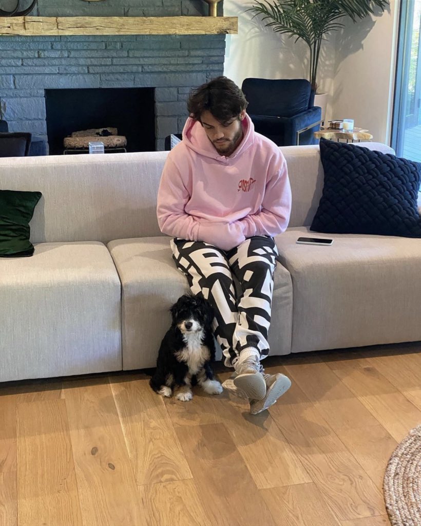 nocturnaIgray's tweet photo. i still can’t get over the fact that the twins now have a dog they’ve been waiting for so long to get a pet and i can’t wait for more cute content with their adorable dog 😍🤍 https://t.co/FFKZDBPCJn