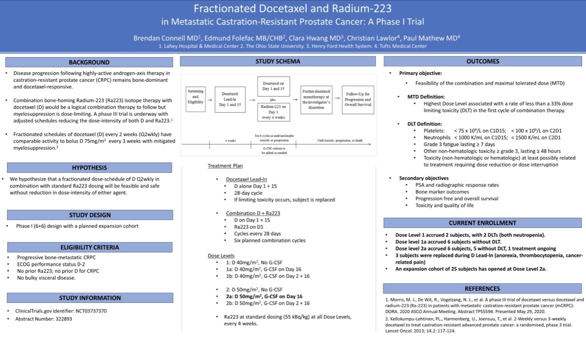 Check out our Trials in Progress poster from <a href="/ASCO/">ASCO</a> this weekend  #ASCOGU21 #mCRPC  meetinglibrary.asco.org/record/194876/…