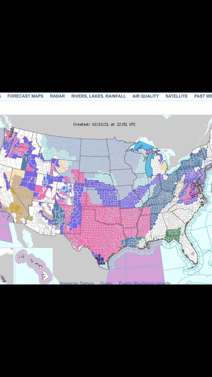 KevinWLWT's tweet image. #Cincinnati  I can’t recall a time in recent memory when winter storm watches/warnings were so widespread. This is a BIG and far reaching storm with warnings to the Gulf Coast! #wlwt #wlwtweather @wlwt @RandiRicoWLWT @AllisonWeather @WeatherManCam_ @SteveNorrisTV @WLWTWeather