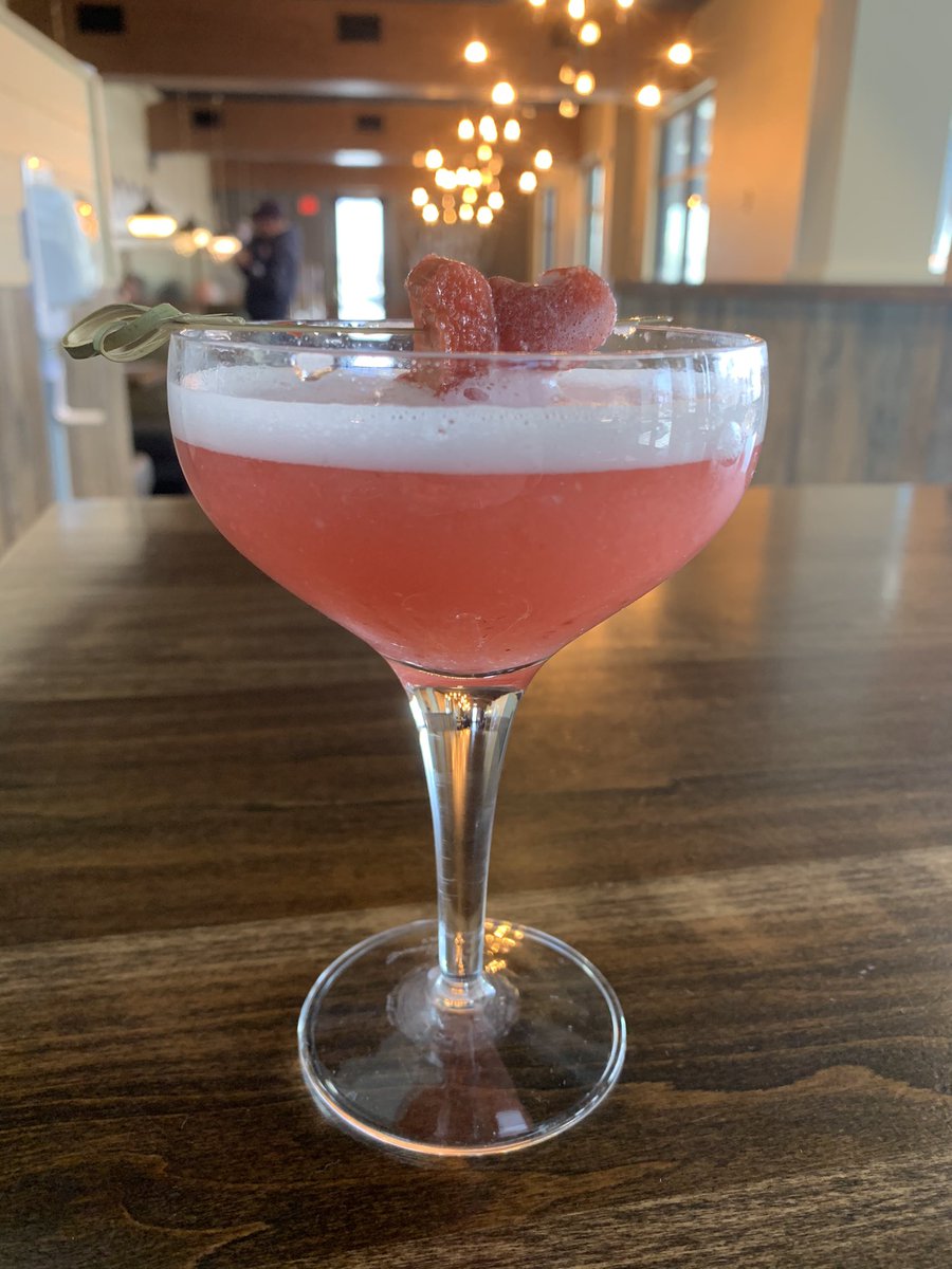 “I Gliterally Can’t” is part of our Valentine’s Weekend Specials. Made with house-made strawberry rhubarb liqueur, rosé, and glitter dust. 

You’re “gliterally” missing out if you don’t come in to try it this drink this weekend! 💓🍓