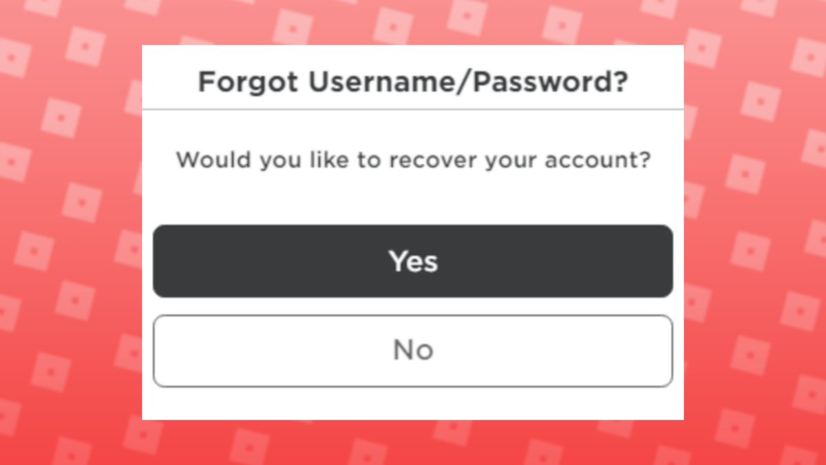 Rbxnews On Twitter It Looks Like Roblox Released A Pop Up That Prompts You To Recover Your Account If Incorrect Login Details Are Entered Multiple Times Https T Co Eruc9j69yg - how to recover roblox account password