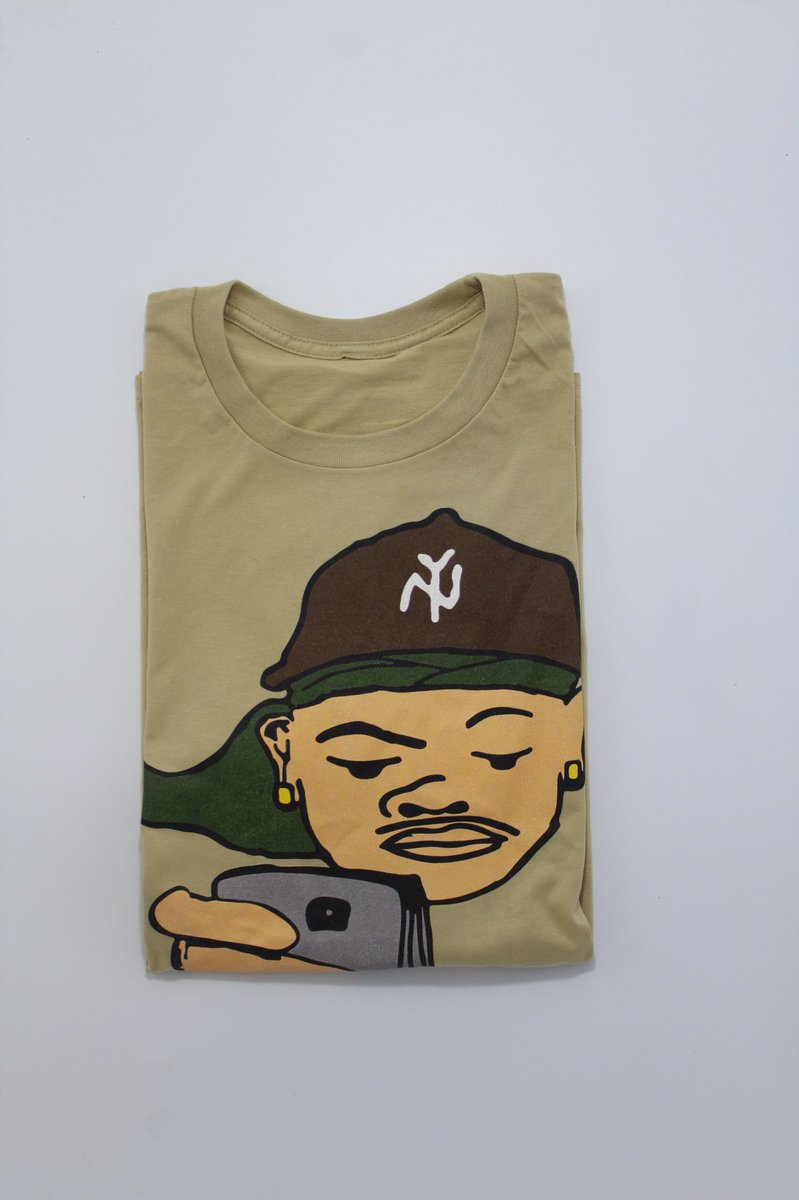 Hoodantics1's tweet photo. Woke up one day and was like I need to do the 🥩 and 🥦 Timb’s colorway. So I made it. I’m From NYC tee available in the beef n broccoli colorway 🤙🏾. https://t.co/qUd58NlQ1t
