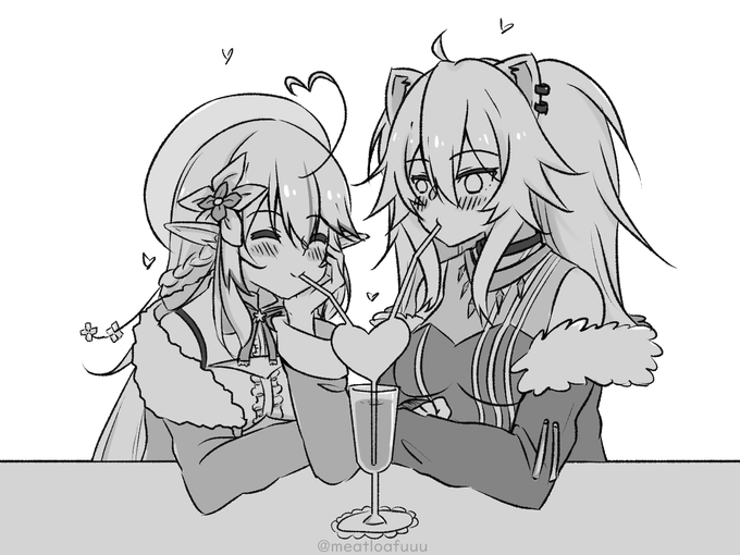 Heart straws
#ししらーと #LamyArt #ねねアルバム #絵まる 