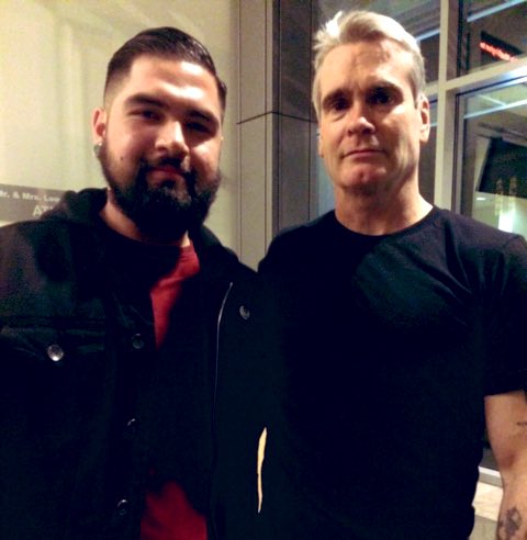 A very happy birthday to Henry Rollins     