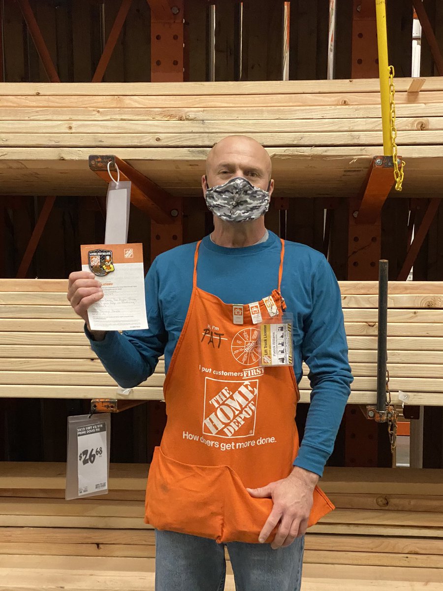 Thank You Ken &amp; Pat for all your help in Receiving doing back up work a couple weeks ago. You were both instrumental in a successful week! #TeamWork #TakeCareOfEachOther