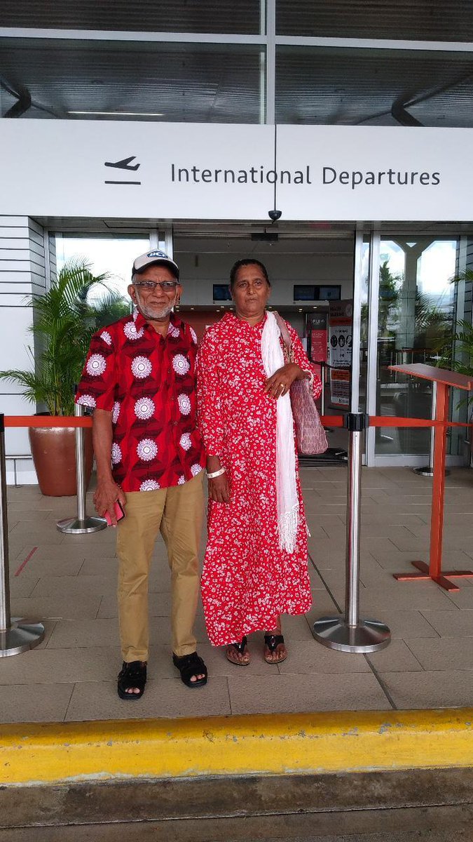 FijiAirways's tweet photo. 🌹#FJ679 We are loving the bright and vibrant colours at @NadiAirport this morning. Guests arriving for their #valentinesday flight departing at 1.30pm. Head out to Instagram page for stories. https://t.co/TZod0mtn4l