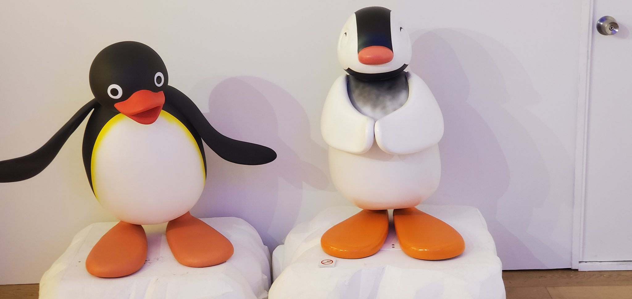 シルビあんこ 果物765 Sm765 ピングー展 行ってきました 本物の粘土のピングーもあり 癒されますよ 大丸梅田店です T Co 0orxuaiakr Twitter