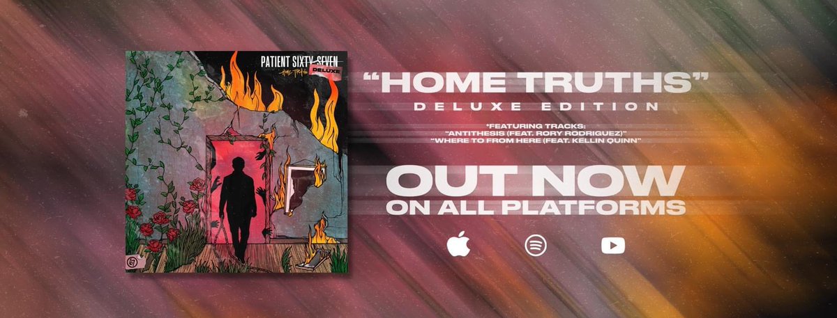 𝗛𝗼𝗺𝗲 𝗧𝗿𝘂𝘁𝗵𝘀 (𝗗𝗲𝗹𝘂𝘅𝗲 𝗘𝗱𝗶𝘁𝗶𝗼𝗻) 
𝗔𝘃𝗮𝗶𝗹𝗮𝗯𝗹𝗲 𝗡𝗼𝘄 🥀 

Includes new singles:
‘Where to from Here (Reimagined)’ with <a href="/Kellinquinn/">K𝐞𝐥𝐥𝐢𝐧 Q𝐮𝐢𝐧𝐧</a> 

‘Antithesis’ feat. <a href="/roryspencer/">Rory Rodriguez</a> 

And our brand new collaboration ‘Antisocial’ with <a href="/OutlineInColor/">Outline In Color</a> 🔥 

Check it out 🙌