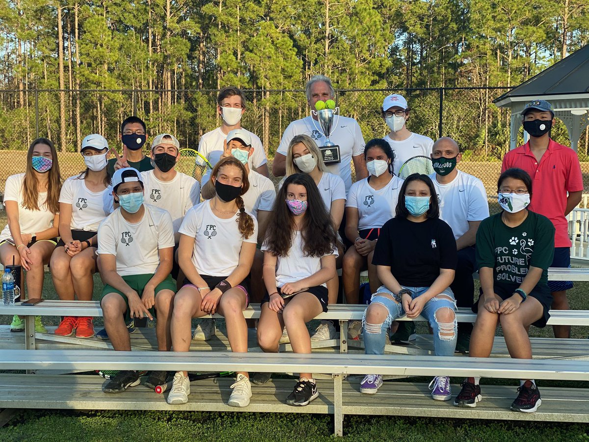 Congratulations to FPC tennis beating Matanzas. Always good winning the rivalry!!!