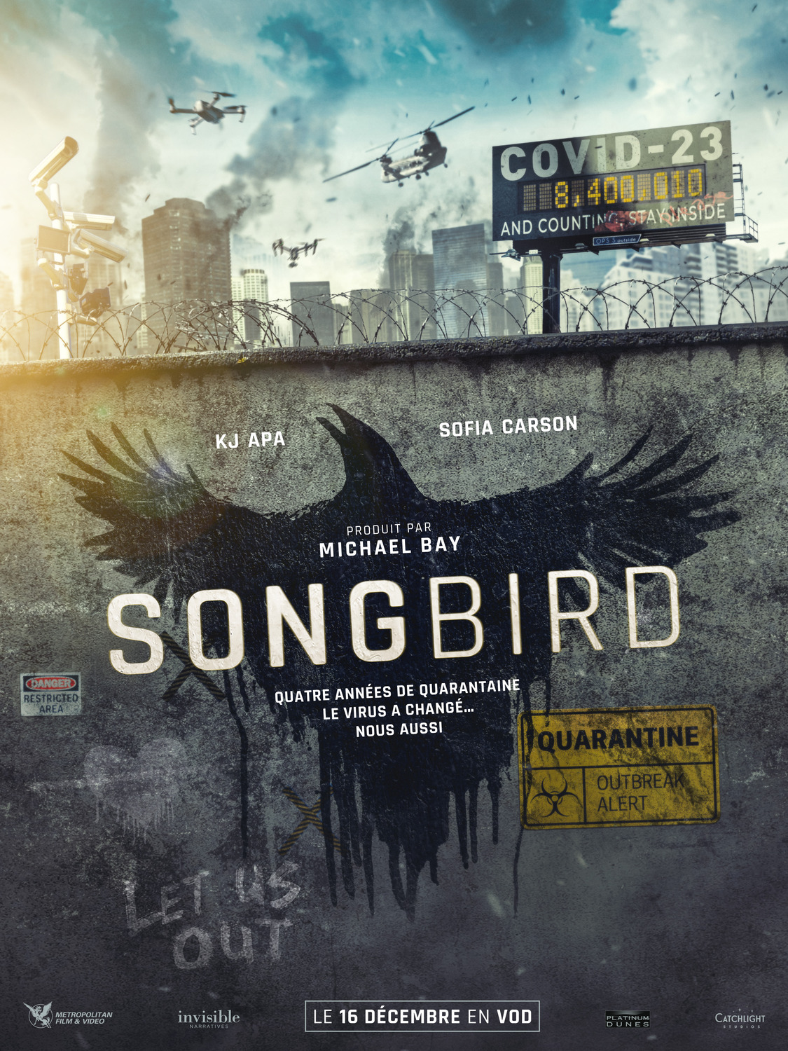 Teaser Trailer Auf Twitter Songbird 2 Movie Posters And Trailer T Co Eld0uyjldt Starring Kj Apa Sofia Carson Bradley Whitford Alexandra Daddario Demi Moore Peter Stormare Paul Walter Hauser Craig Robinson Jenna Ortega