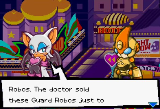 In Sonic Battle, Rouge makes it clear that Eggman sells his robots in order to earn extra money, then this is pretty much confirmed in Zero Gravity where Eggman is president of a company where they develop security robots named MeteorTech.