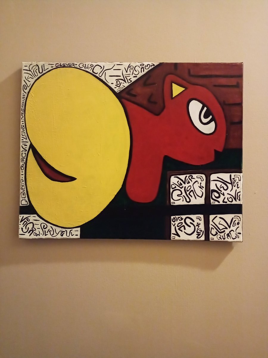 Anjulique_DaArt's tweet photo. "Nimble Neighbor" Mixed Media on Canvas with Crystal glaze #ByAnjulique
February collection is complete. Huzzah! 🤗💕✨🐿 #justartthings
Now time to be all in the koolaid. What flavor y'all sippin on this weekend? Hope it's #red 😘❤ #valentinesday #inspirationalart #lettering https://t.co/NVmoGXjjMl