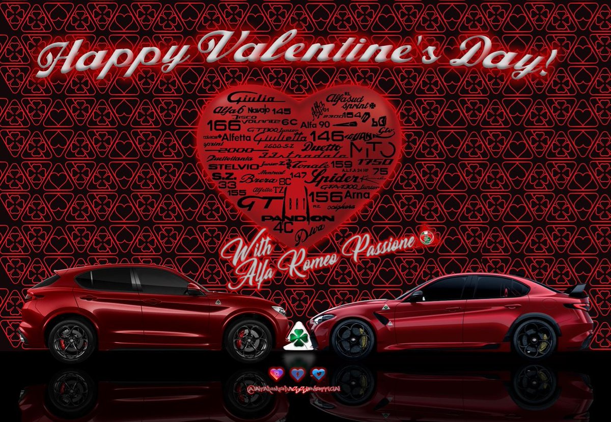 The only way to win an Alfista❗
Happy Valentine's Day❗❤️🐍🍀
"Without heart we are only machines"