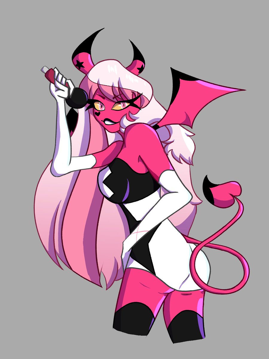 rusaldraws's tweet photo. some Verosika art that i did on CSP. i kinda like it? i'll probably add a proper background later--

⚠️ booty warning ⚠️
theres a teeny lil bit of booty in this image

#HelluvaBoss #HazbinHotel #HelluvaBossfanart #VerosikaMayday #Verosika https://t.co/C05fIT6NIh
