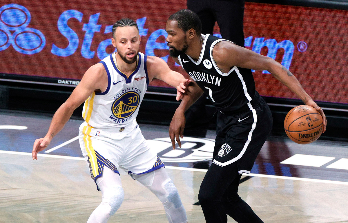 Stephen Curry on Kevin Durant's Warriors legacy and Nets' Big 3