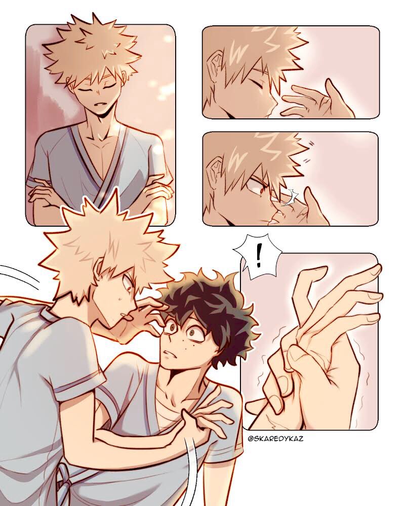 Wishful thinking on Valentine's Day ?? 

#bakudeku #勝デク #BKDK #BNHA #MHA #MyHeroAcademia 