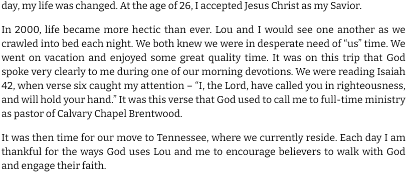 Her list of clients includes names such as Reba McEntire, Florida Georgia Line, Mary J. Blige, JLo, Priyanka Chopra, Gwen Stefani, Steven Tyler and, until 2020, Britney Spears.Lou's very in touch with her spirituality. Her husband ministers at Calvary Chapel Brentwood, TN.