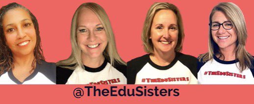 UnlockTheMiddle's tweet photo. We are stoked to unlock the purpose and mission of #TheEduSisters on Sunday night at 7 pm EST.  Join Chris and Dean as they shine the light on these amazing women in education making a difference each day!   @biologygoddess @Hedreich @awfrench1 @Kbahri5 @BethHouf @RitaWirtz 👇👇 https://t.co/M6ZagH4Vph