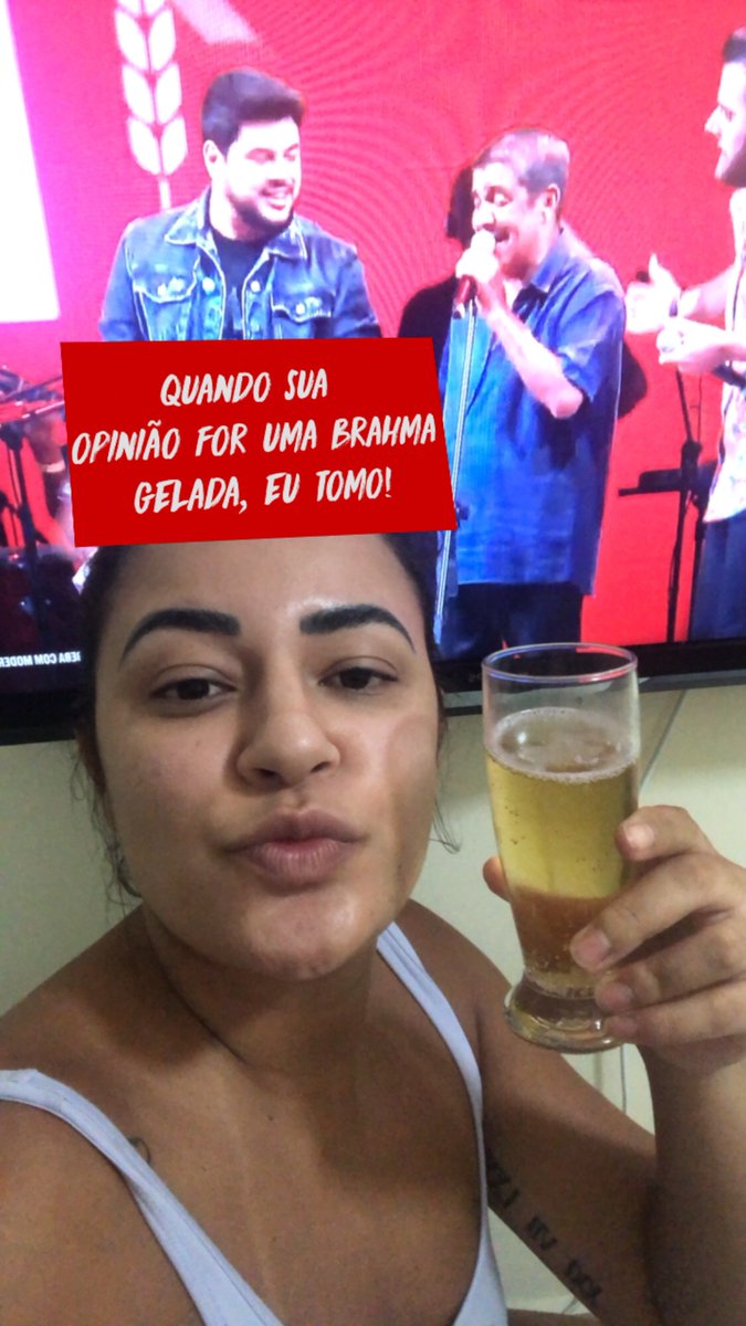 amandabarsce's tweet photo. @BrahmaCerveja #CamaroteBrahmaEmCasa
Brahma geladinhaaaaaa ❤️ https://t.co/3r8yEoL8mf