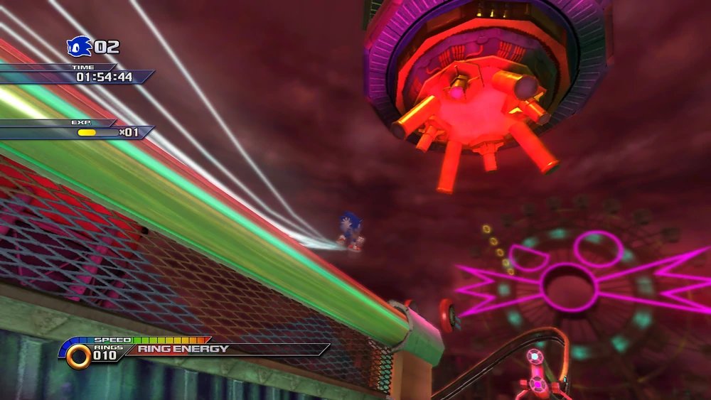 Anyway to recap,apparently Eggman makes money selling robots, owns a TV studio and a newspaper, what else?Amusement Parks, yes Eggman every time in his conquests creates parks, definitely not for his own amusement but I think it's pretty obvious he did it for his future earnings